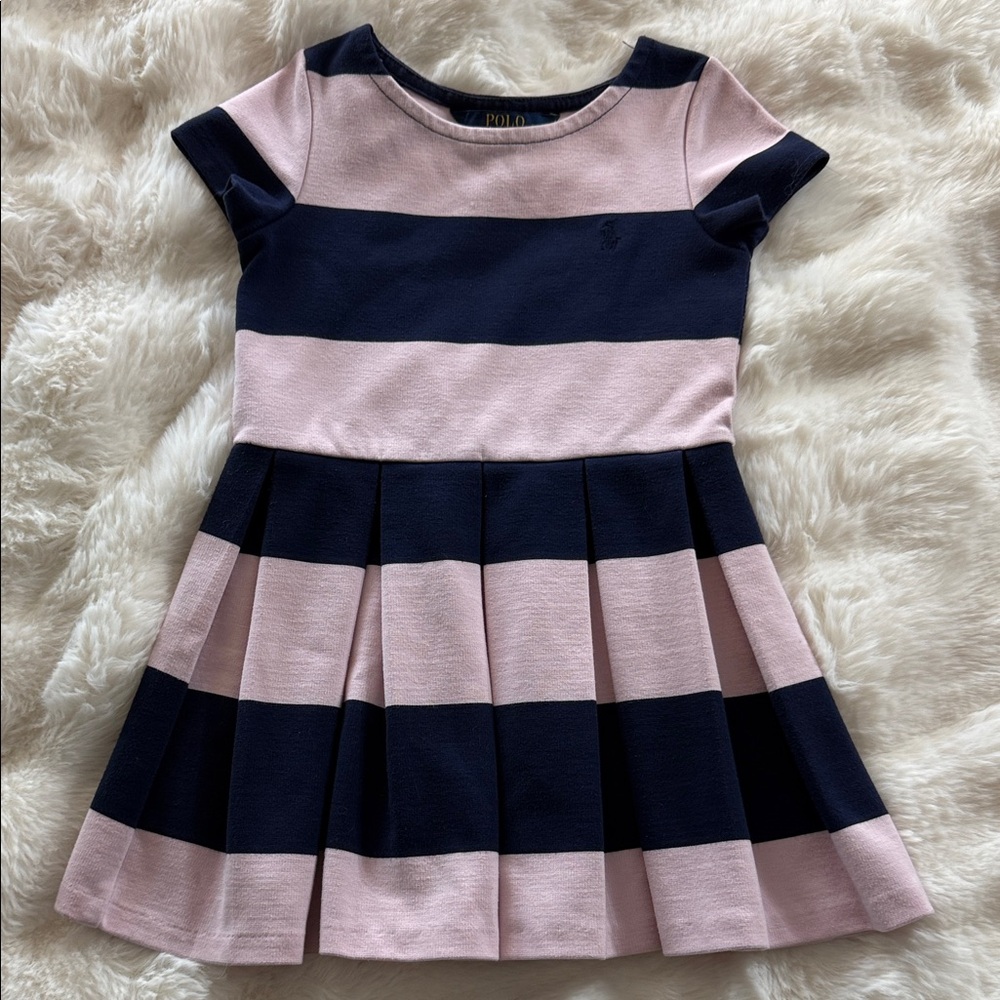 Polo by Ralph Lauren Dress in Pink and Navy